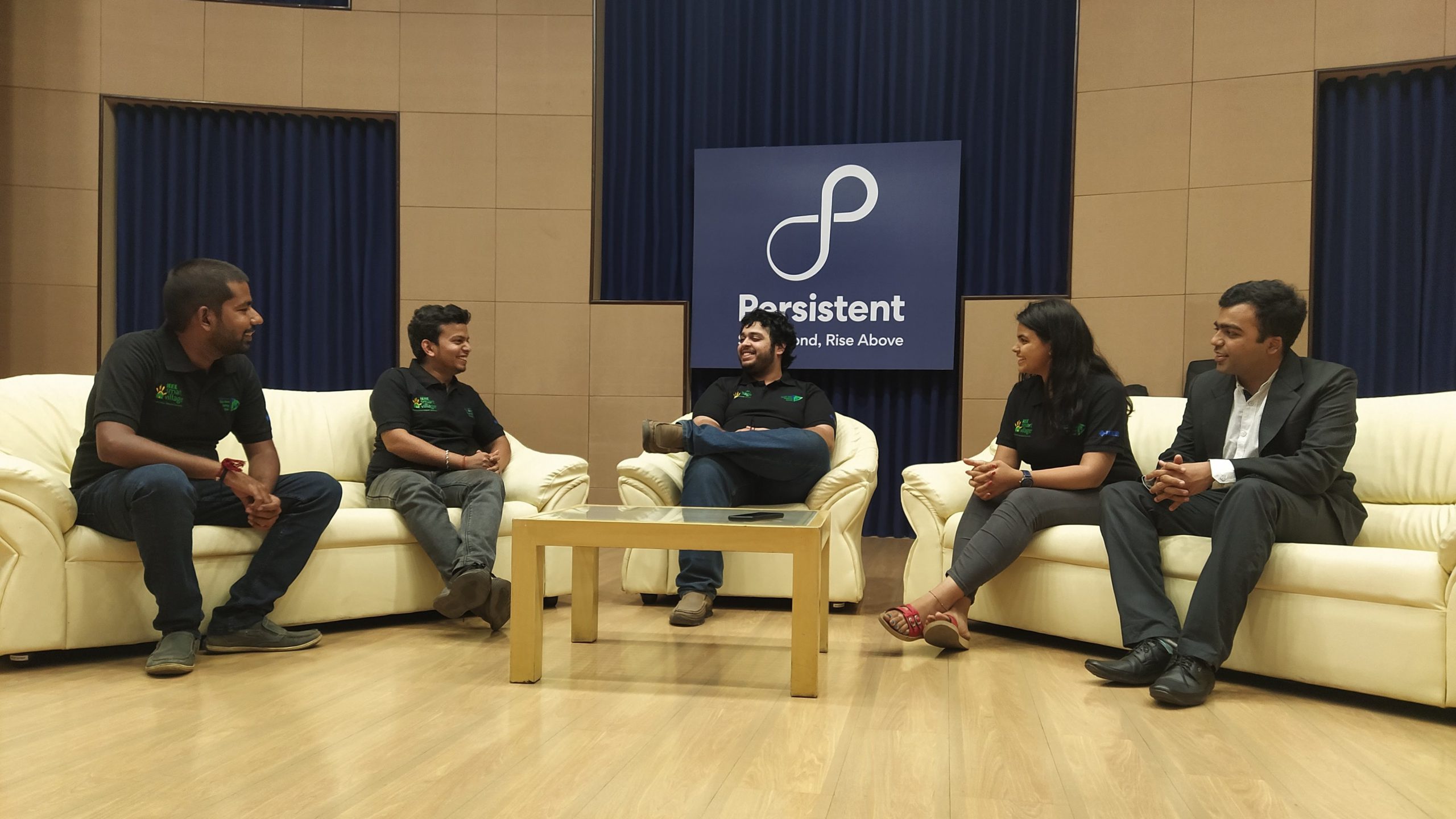 Ankur Borwankar in a fireside chat at Persistent Systems
